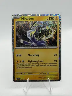 Pokemon TCG Miraidon McDonald's Promo Holo Card M24EN 003/015 - Image 1