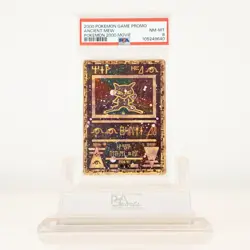 2000 Pokemon Ancient Mew PSA 8 NM-MT Movie Game Promo Double Holo Vintage Card - Image 1