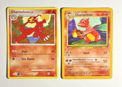 Pokemon Charmeleon 2 Card Lot - Base set - LP/MP - Image 1