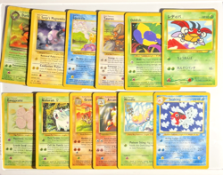 Vintage Pokemon 12 Card Lot - LP/MP - Image 1