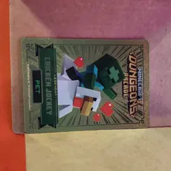 Minecraft Dungeons Arcade Legendary Chicken Jockey Pet Card by Mojang AB - Image 1