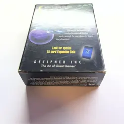 Star Trek TNG CCG Starter Set 60 Cards Open Box Decipher 1995 Complete - Image 3