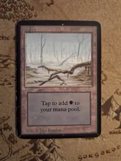 MTG | Alpha | Swamp Magic the gathering - Image 1