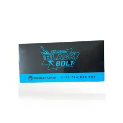Pokemon Center Black Bolt Elite Trainer Box ETB Sealed - Image 2