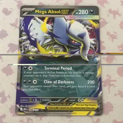Pokemon TCG - Mega Absol EX - Full Art - 086/132 - Mega Evolutions - Image 1