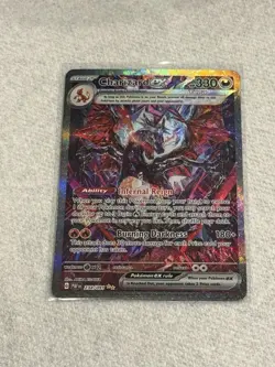 Pokemon Charizard ex 234/091 SV: Paldean Fates Full Art Holo 330 HP Rare - Image 1