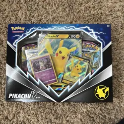 2022 Pokemon TCG Pikachu V Box New & Sealed - Image 1