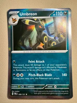 Umbreon 59/131 Holo Prismatic Evolutions PRE -Near Mint- Pokemon TCG - Image 1