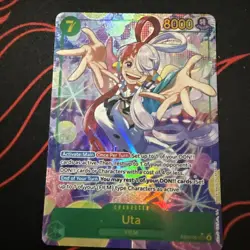 One Piece Uta EB03-061 SEC Alt Art AA Heroines Edition English NM - Image 3
