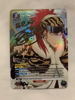 UNION ARENA Renji Abarai (028) (SR**) 2 STAR UEX01BT/BLC-2-028 BLEACH VOL 2 - Image 1