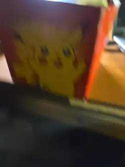 1999 Burger King Pokemon Pikachu 23K Gold Trading Card w/ Original Box Sealed - Image 3