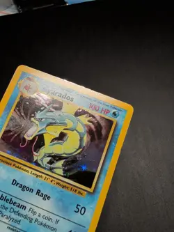 Pokemon Gyarados Base Set 6/102 Holo Rare English 1999 Wizards Card HP - Image 3