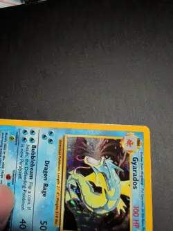 Pokemon Gyarados Base Set 6/102 Holo Rare English 1999 Wizards Card HP - Image 4