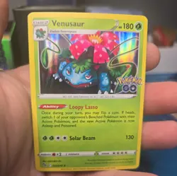 Venusaur 3/78 Pokemon GO Holo Rare Pokemon Card Pokemon TCG 003/078 - Image 1