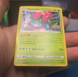 Venusaur 3/78 Pokemon GO Holo Rare Pokemon Card Pokemon TCG 003/078 - Image 2