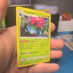 Venusaur 3/78 Pokemon GO Holo Rare Pokemon Card Pokemon TCG 003/078 - Image 5