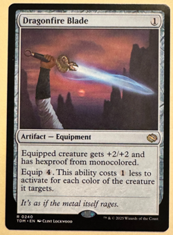 Dragonfire Blade #240 - Tarkir: Dragonstorm - normal - rare - Image 1