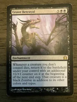 MTG Grave Betrayal (Return to Ravnica) - Image 1