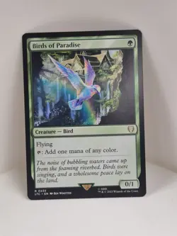 Magic The Gathering MTG BIRDS OF PARADISE The Lord of the Rings NM Near Mint - Image 1