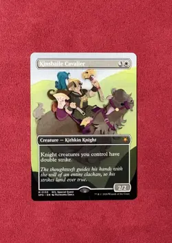 Kinsbaile Cavalier - Lorwyn Eclipsed ECL SPG Special Guest MTG #130 Full Art NM - Image 1