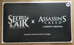 MTG Secret Lair Assassin's Creed Da Vinci's Designs Borderless Reg MIB Ltd Ed. - Image 1