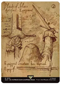 MTG Secret Lair Assassin's Creed Da Vinci's Designs Borderless Reg MIB Ltd Ed. - Image 4