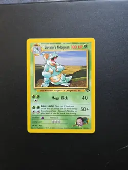 2000 Pokemon TCG Gym Challenge Non Holo Giovanni's Nidoqueen 23/132 - Image 1