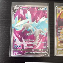 Pokemon Card Lot 5 English IR NM Kyurem Naganadel Greedent Mabosstiff MEGa - Image 4