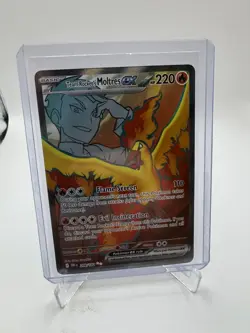Team Rocket's Moltres ex 208/182 Destined Rivals Full Art Pokemon Card NM - Image 1