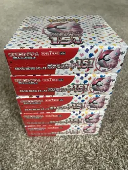 151 Japanese Booster Box Lot of 5 SV2a Scarlet Violet Pokemon TCG *SEALED/NEW* - Image 1