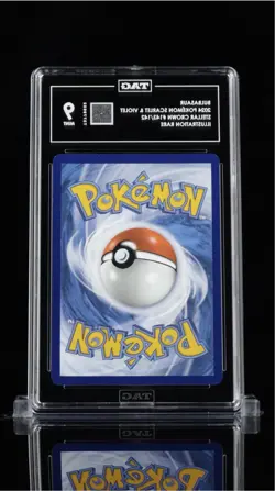 Pokemon TCG Bulbasaur 143/142 Sv07 Stellar Crown Illustration Rare Holo TAG 9 - Image 2