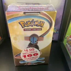 2005 Pokemon TCG - EX Deoxys Set - Collector's Cardbox Card Box STICKERS SEALED - Image 1