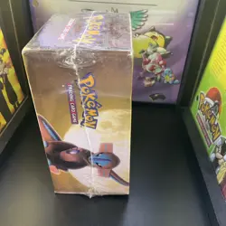 2005 Pokemon TCG - EX Deoxys Set - Collector's Cardbox Card Box STICKERS SEALED - Image 2