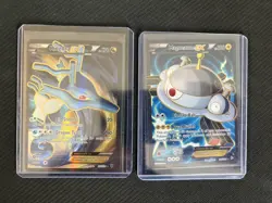Kingdra EX (Full Art) 122/124 Fates Collide Holo & Magnezone EX 101 Pokemon - Image 1
