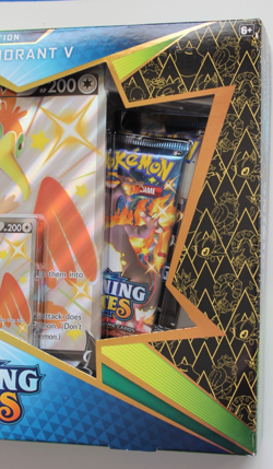 POKEMON SHING FATES CRAMORANT V COLLECTION BOX SEALED - Image 2