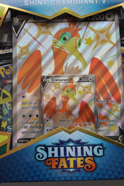 POKEMON SHING FATES CRAMORANT V COLLECTION BOX SEALED - Image 3