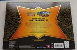 POKEMON SHING FATES CRAMORANT V COLLECTION BOX SEALED - Image 5