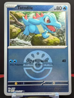 Pokemon Totodile #041/217 English Ascended Heroes Friend Ball Reverse Holo - Image 1
