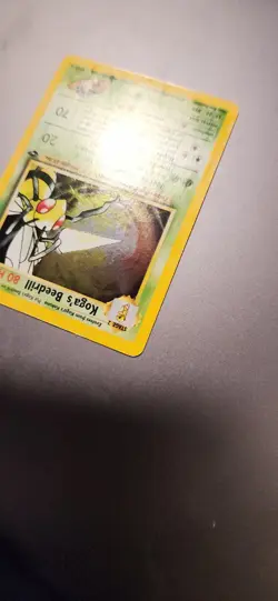 Pokemon TCG Koga's Beedrill Gym Challenge 9/132 Holo Unlimited Holo Rare - Image 4