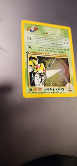 Pokemon TCG Koga's Beedrill Gym Challenge 9/132 Holo Unlimited Holo Rare - Image 5