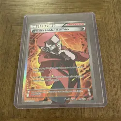 Pokemon Maxie's Hidden Ball Trick Full Art Ultra Rare 158/160 XY Primal Clash H… - Image 1