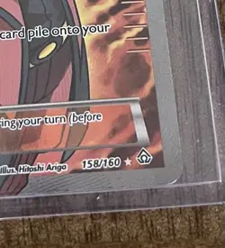 Pokemon Maxie's Hidden Ball Trick Full Art Ultra Rare 158/160 XY Primal Clash H… - Image 3