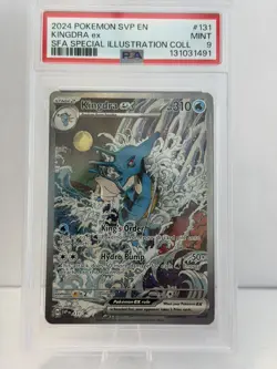 🚀 2024 Pokemon SVP EN SFA Special Illustrastion Rare #131🔥Kingdra ex 💎PSA - Image 1