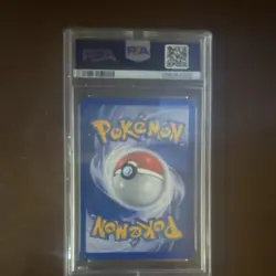 Pokemon Rainbow Energy Team Rocket 1st Edition Holo Rare PSA 9 17/82 - Image 2