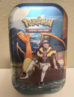 Pokemon TCG: Crown Zenith Mini Tin / Leon & Charizard / **Brand New** - Image 1