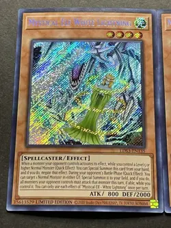 3x Mystical Elf White Lightning | Secret Rares | NM | Limited Edition | YuGiOh! - Image 3