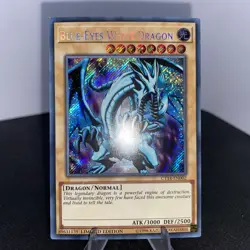 Yugioh Blue-Eyes White Dragon CT14-EN002 Limited Edition Secret Rare NM/EXZ - Image 2