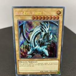 Yugioh Blue-Eyes White Dragon CT14-EN002 Limited Edition Secret Rare NM/EXZ - Image 3