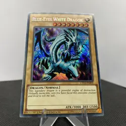 Yugioh Blue-Eyes White Dragon CT14-EN002 Limited Edition Secret Rare NM/EXZ - Image 4