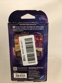 Disney Lorcana TCG: The First Chapter - Amber & Amethyst Starter Deck NEW 4050368981691 - Image 2